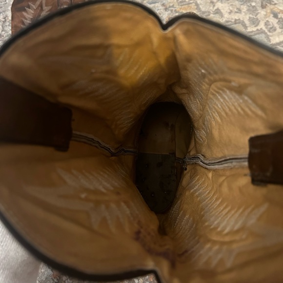 Leather cowboy boots - Picture 12 of 13